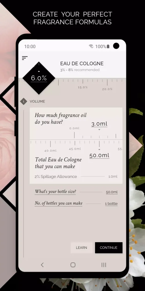 Fragrance Calculator by BC Fra应用截图