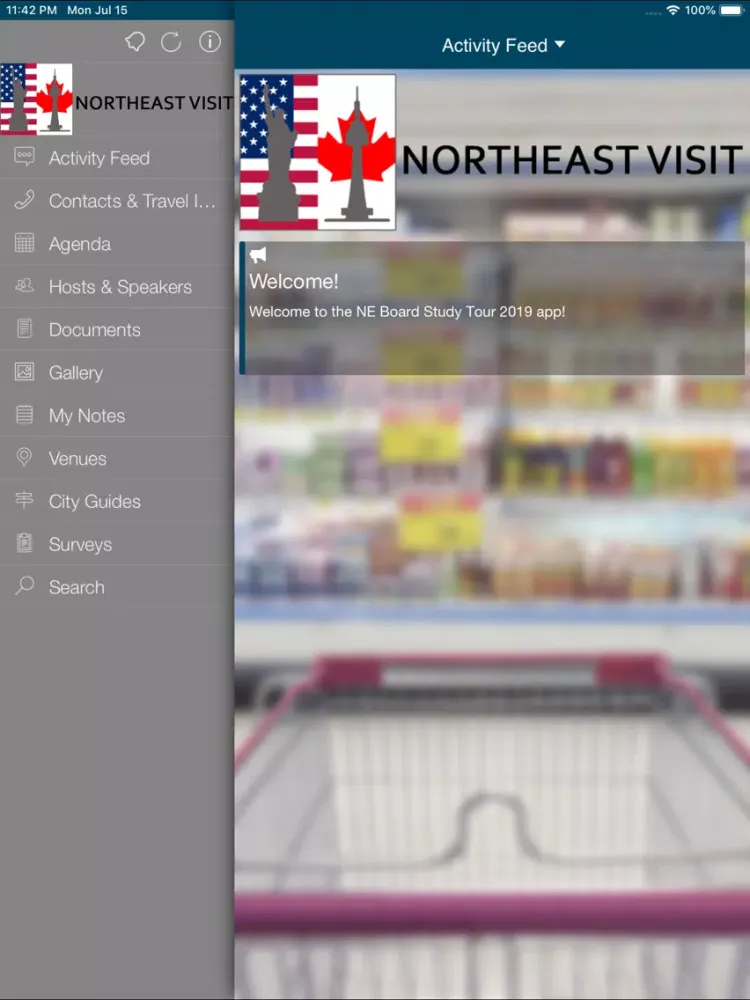 Capturas de pantalla de NE Study Tour 2019 iPad 