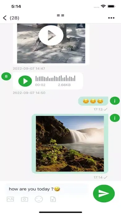 Bchat IM Screenshots