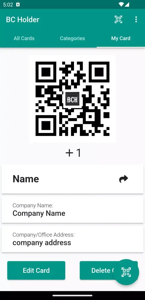 Screenshot di BCH : BCHolder