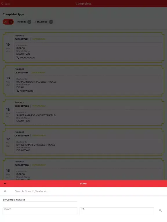 Capturas de pantalla de BCH RE iPad 