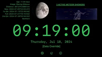 Desktop Astro Clock سکرین شاٹس