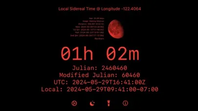 Desktop Astro Clock سکرین شاٹس