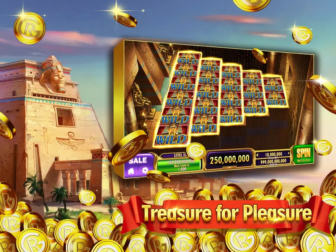 تصاویر Raining Gold Slots iPad 