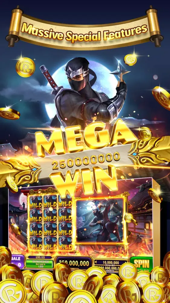 تصاویر Raining Gold Slots