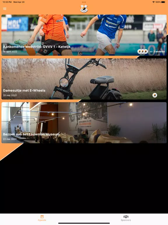 BC Katwijk iPad 应用截图
