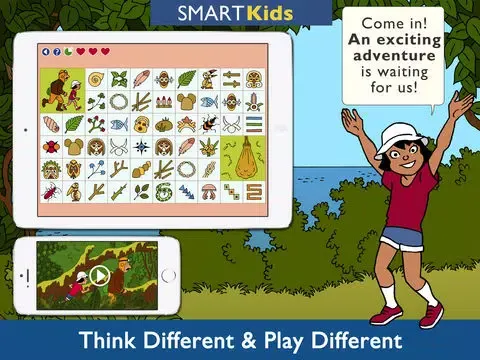 Capturas de tela do Smart Kids : The 8 Adventures of Naomi and the Pilot iPad 