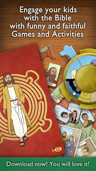 Zrzuty ekranu Children's Bible Games for Kids, Family and School