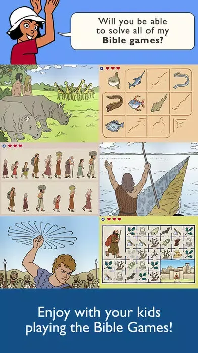 ภาพหน้าจอของ Bible Board Games for Kids