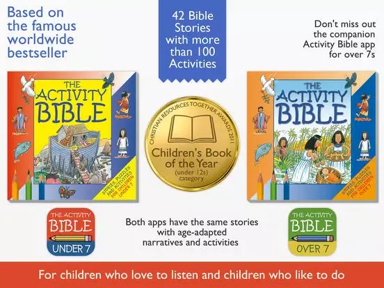 The Activity Bible – Kids under 7 & Sunday School iPad  Ekran Görüntüleri