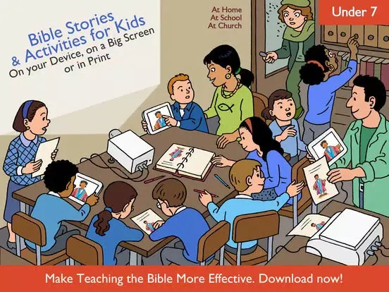 The Activity Bible – Kids under 7 & Sunday School iPad  Ekran Görüntüleri