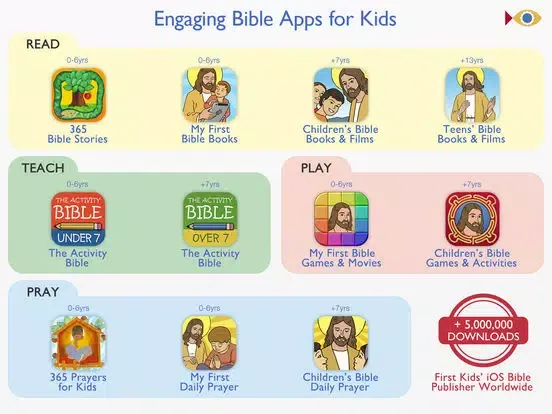 The Activity Bible – Kids under 7 & Sunday School iPad  Ekran Görüntüleri