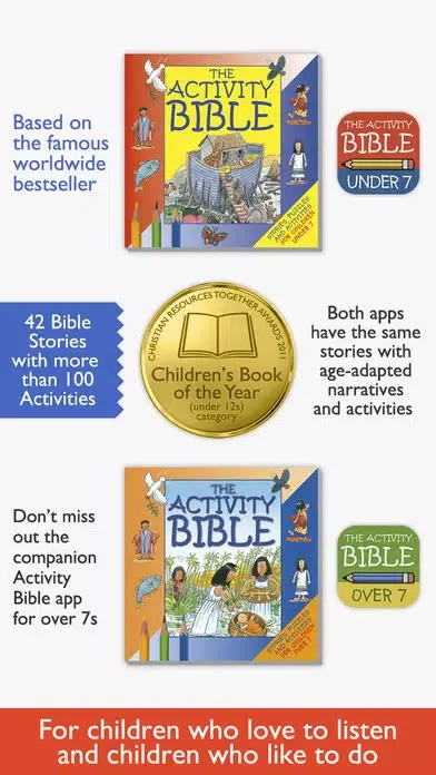 The Activity Bible – Kids under 7 & Sunday School Ekran Görüntüleri