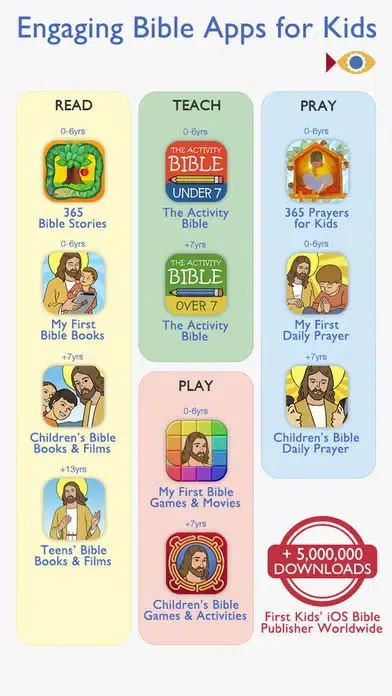The Activity Bible – Kids under 7 & Sunday School Ekran Görüntüleri