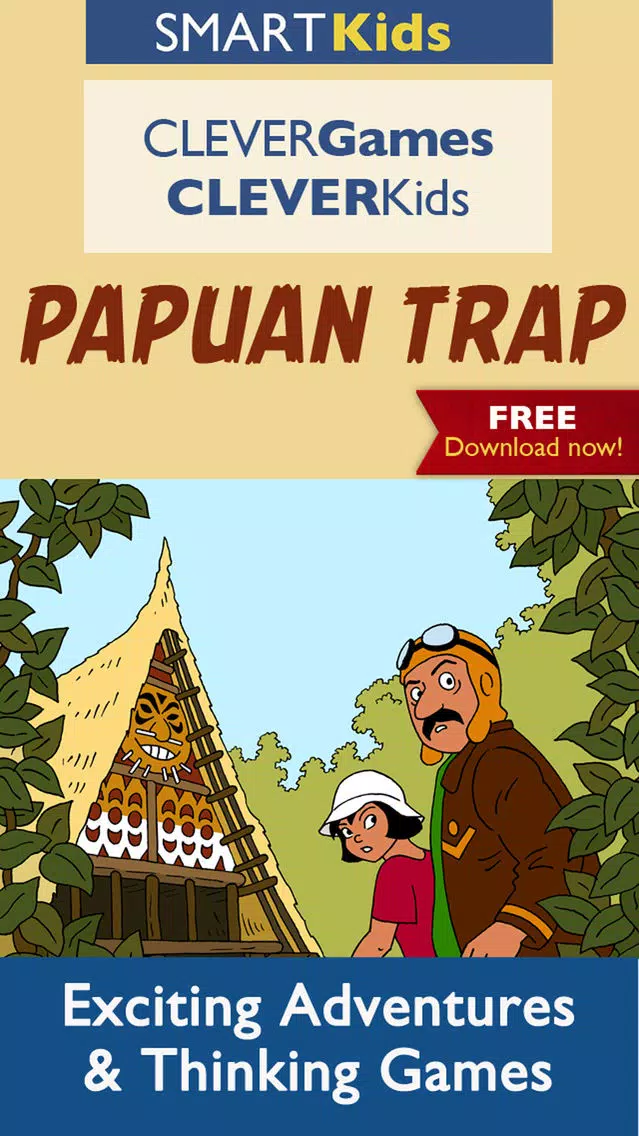 Screenshot di Smart Kids : Papuan Trap - Intelligent thinking activities to improve brain skills for your family and school