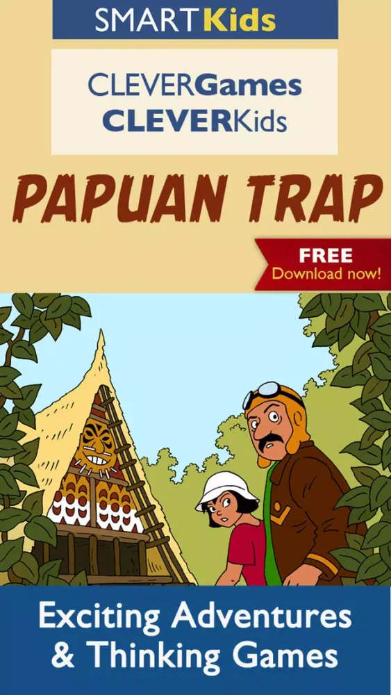 صور Smart Kids : Papuan Trap - Intelligent thinking activities to improve brain skills for your family and school