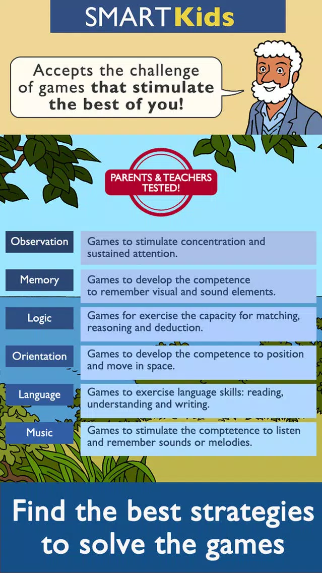 Screenshot di Smart Kids : Papuan Trap - Intelligent thinking activities to improve brain skills for your family and school