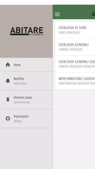 Tangkapan layar Abitare App