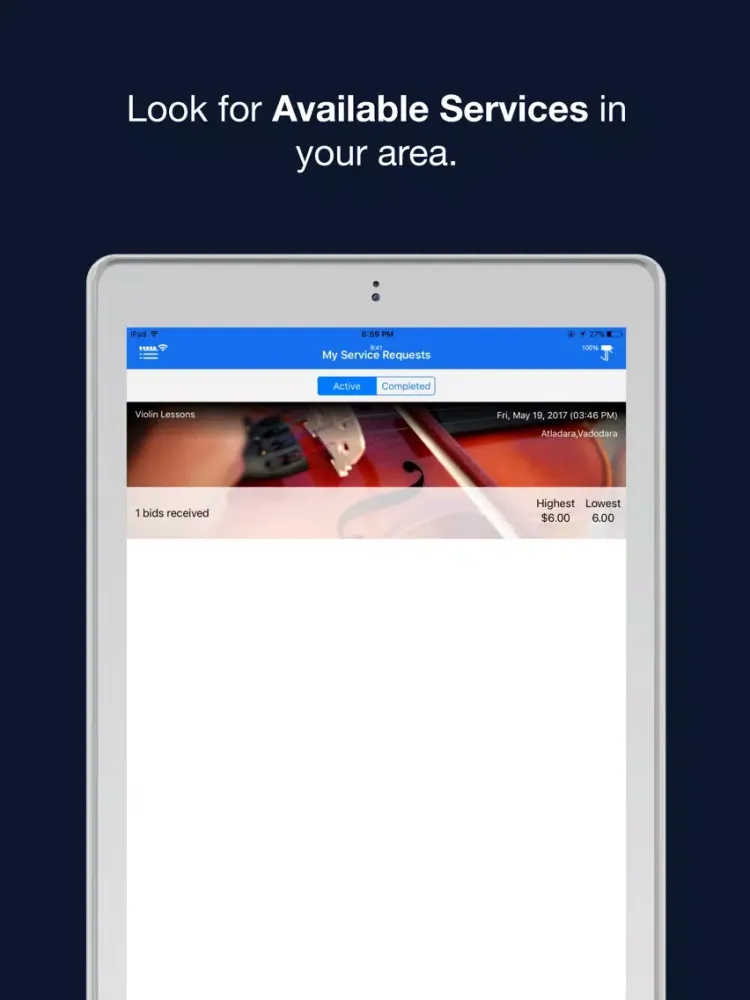 Capturas de tela do Koble App iPad 