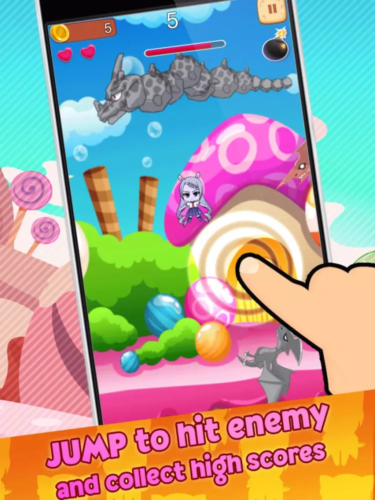 The Pony Girls Jumping Dash Pro iPad 應用截圖