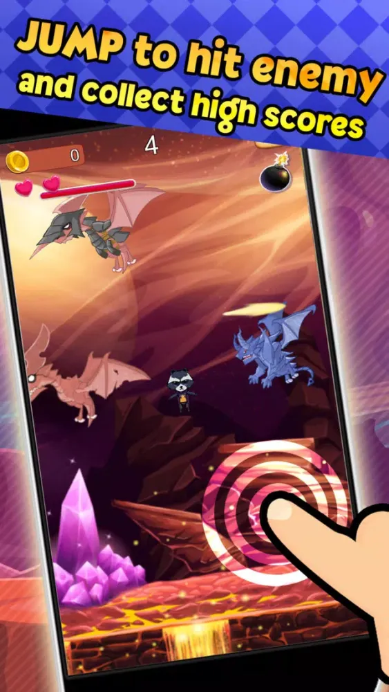 Capturas de tela do Superhero of Galaxy Hitter Lite Game
