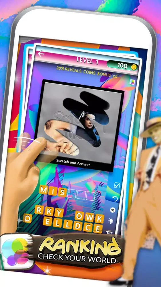 Скриншоты 90s Photo Scratch Trivia Games