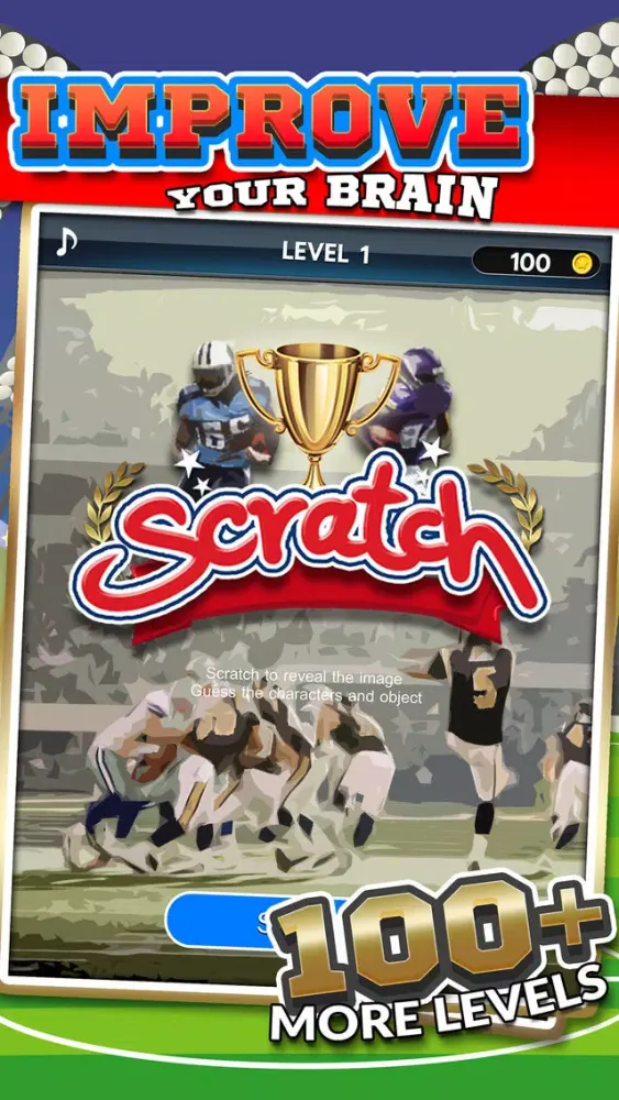 Скриншоты American Football Players Photo Scratch Games Pro