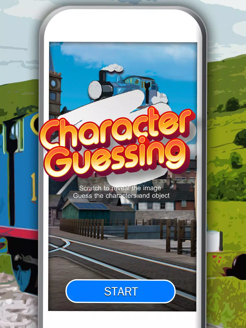 Characters Guessing Games "for Thomas and Friends" iPad 应用截图
