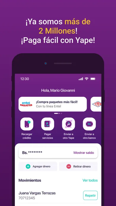Yape Bolivia Screenshots