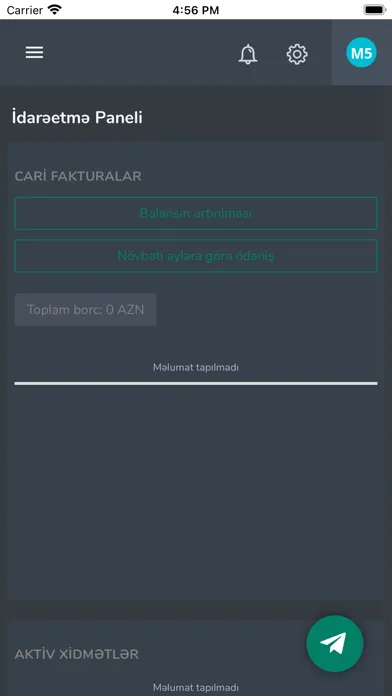 Screenshot di BCR Portal