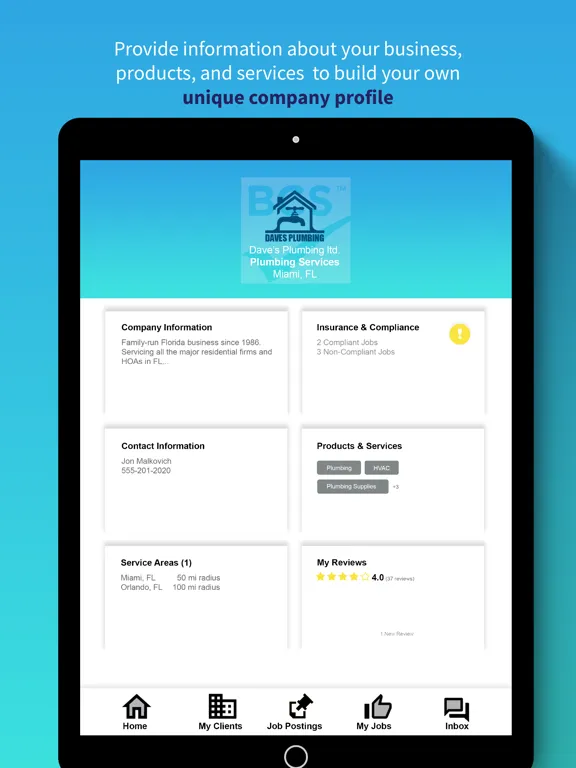 BCS-Connect iPad 应用截图