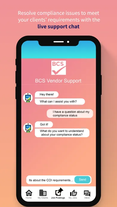 BCS-Connect应用截图