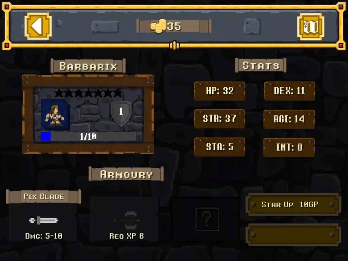 Pixelite Realms iPad 应用截图
