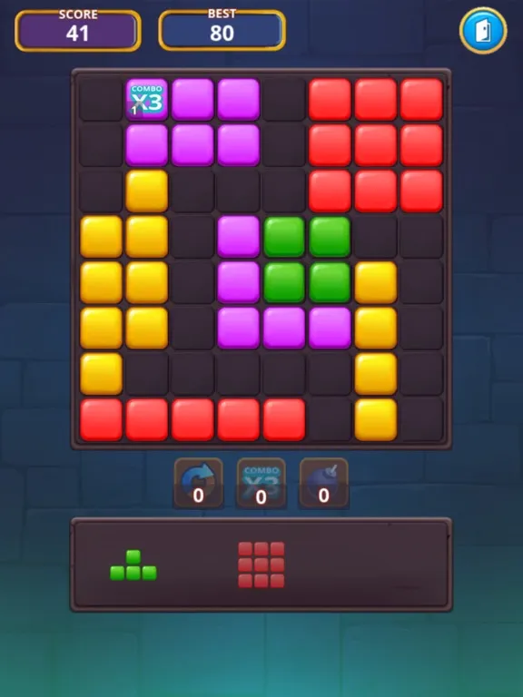 Tangkapan layar Block Puzzel Extreme iPad 