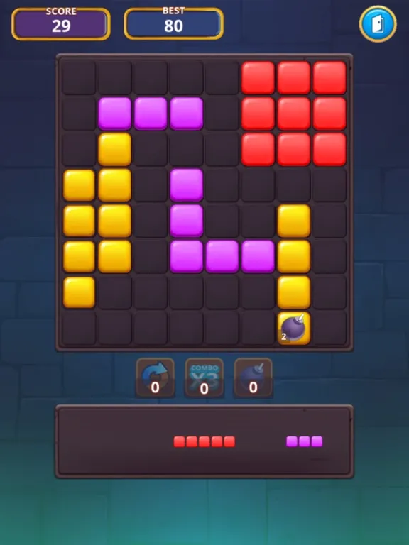 Tangkapan layar Block Puzzel Extreme iPad 