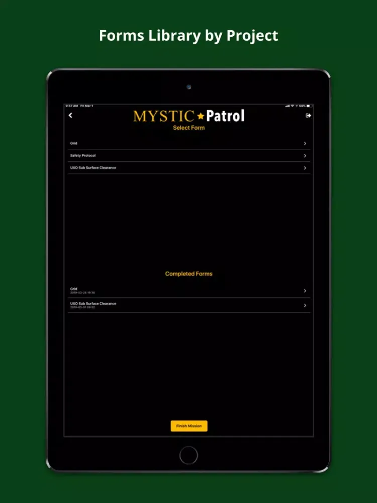 Screenshot di MYSTIC Patrol iPad 