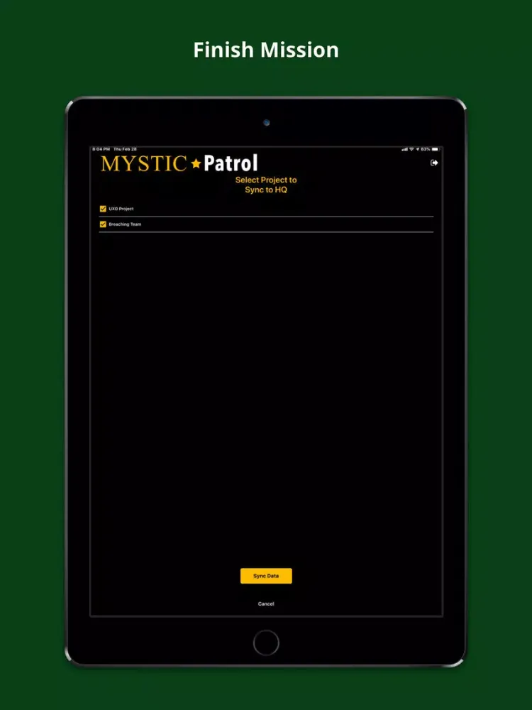Screenshot di MYSTIC Patrol iPad 