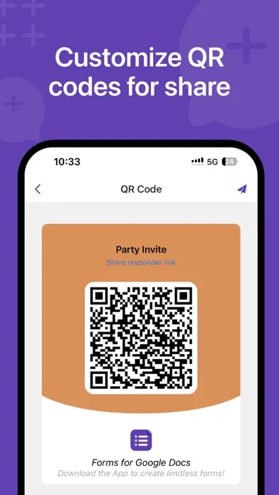 Forms for Google Docs Screenshots