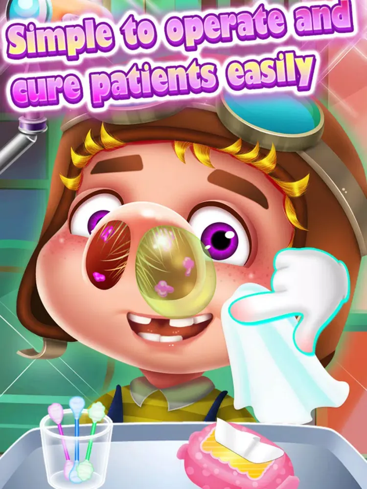 Baby Nose Doctor-Private clinic cute teacher iPad  Screenshots
