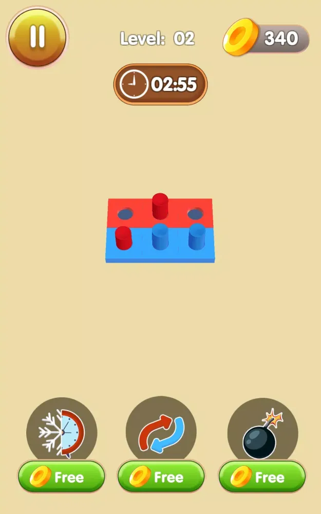Tangkapan layar Color Match : Jelly Sort