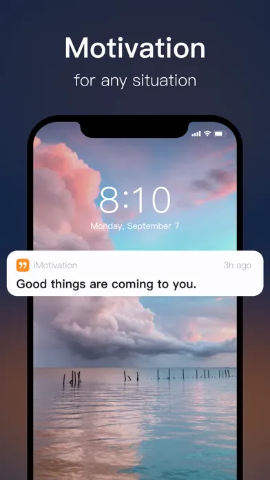 Скриншоты iMotivation - Positive Quotes