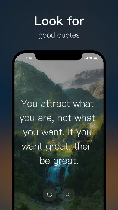 Скриншоты iMotivation - Positive Quotes