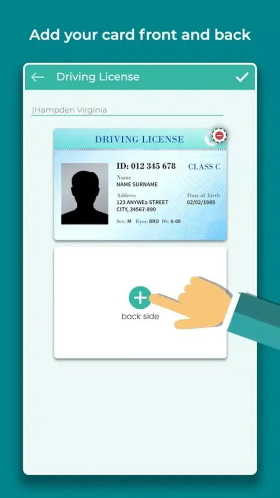Zrzuty ekranu ID Card Wallet - Card Holder