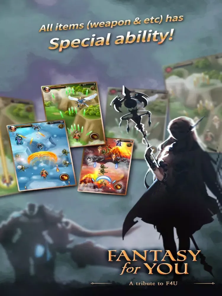 ภาพหน้าจอของ F4U (Fantasy For You) iPad 