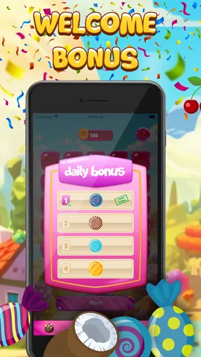 Tangkapan skrin Sweet Bonanza - sweet games