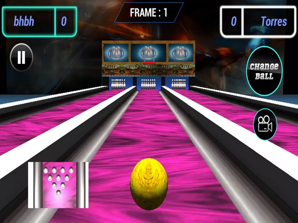 Zrzuty ekranu Perfect World Bowling Strike iPad 