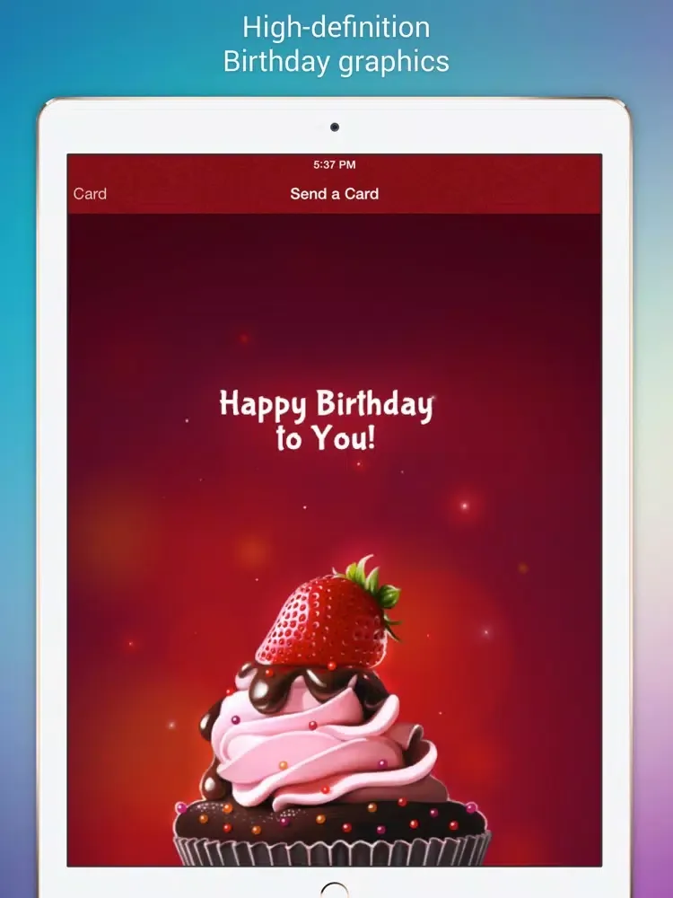 صور Birthday Cards & Greetings iPad 
