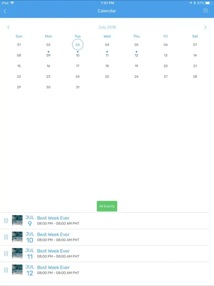 Скриншоты Restoration Church Centerville iPad 