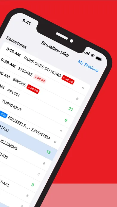 BH — Train schedules Screenshots