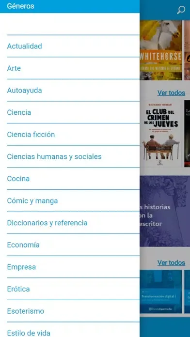 Скриншоты Biblioteca Digital Planeta 2.0